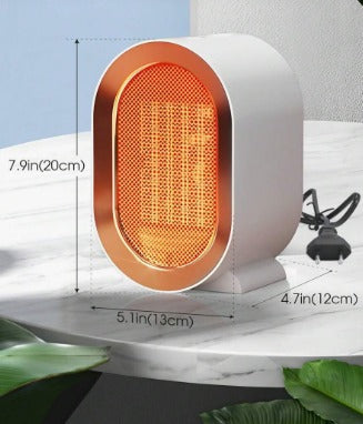 Calefactor de cerámica PTC de 1200 W blanco