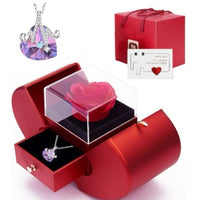 Caja de Regalo de Rosa Preservada