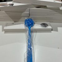 Cepillo de silicona para limpieza de ducha