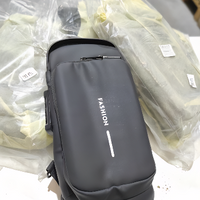 Bolso cruzado antirrobo negro