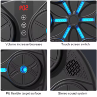Máquina de boxeo inteligente yk-001 + guante negro