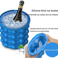 Molde de silicona para hacer cubitos de hielo