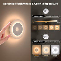 Luz nocturna LED con detector de movimiento