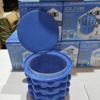 Molde de silicona para hacer cubitos de hielo